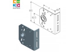 403430200 IB-86 Alutech Кронштейн промежуточный (шт.)