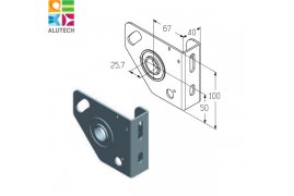 403430000 IB-67L Alutech Кронштейн промежуточный (шт.)