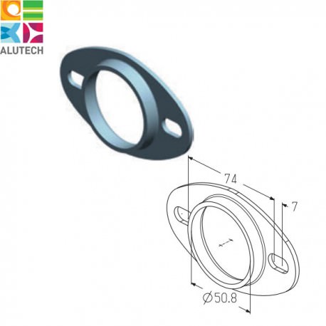 403920000 BR0400 Alutech Корпус подшипника (шт.)