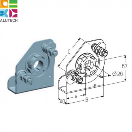 403730000 SBD-51L Alutech Муфта предохранительная храповая (шт.)