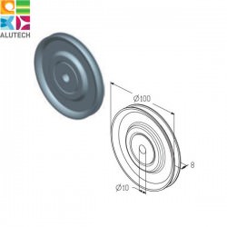 403610000 CRP-100 Alutech Шкив (шт.)