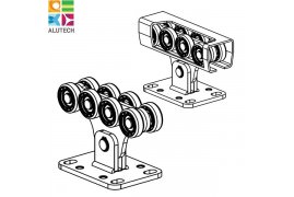 SGN.01.100 Alutech Опора роликовая (полимерные ролики), для ворот до 300 кг. Light (шт)