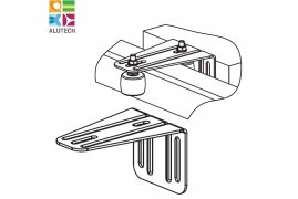 SGN.01.718 Alutech Кронштейн верхний, предотвращает раскачивание створки (шт)