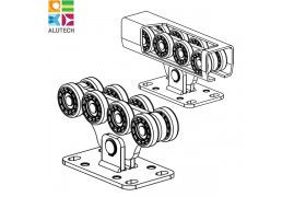 SGN.02.100 Alutech Опора роликовая (полимерные ролики), для ворот до 500 кг. Light (шт)