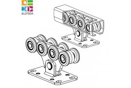 SGN.02.150 Alutech Опора роликовая (стальные ролики), для ворот до 700 кг. (шт)