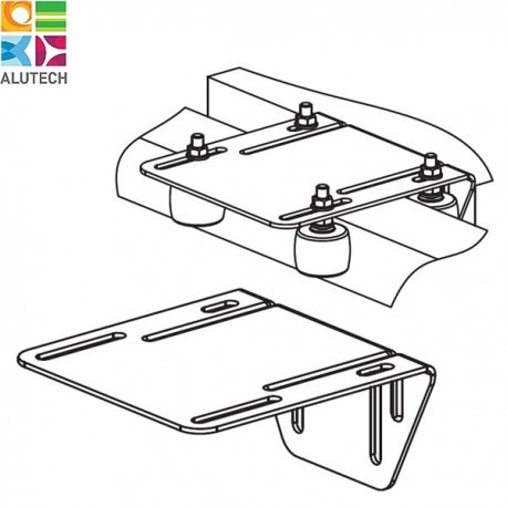 SGN.02.717 Alutech Кронштейн (на 4 поддерживающих ролика) (шт)