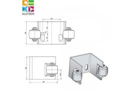 SG.01.500 Alutech Улавливатель верхний (шт)