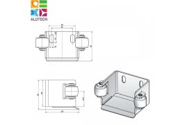 SG.01.400 Alutech Улавливатель нижний (шт)