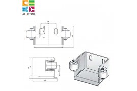 SG.02.400 Alutech Улавливатель нижний (шт)