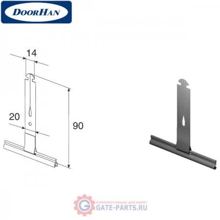 RS 90 DoorHan Пружина тяговая RS 90