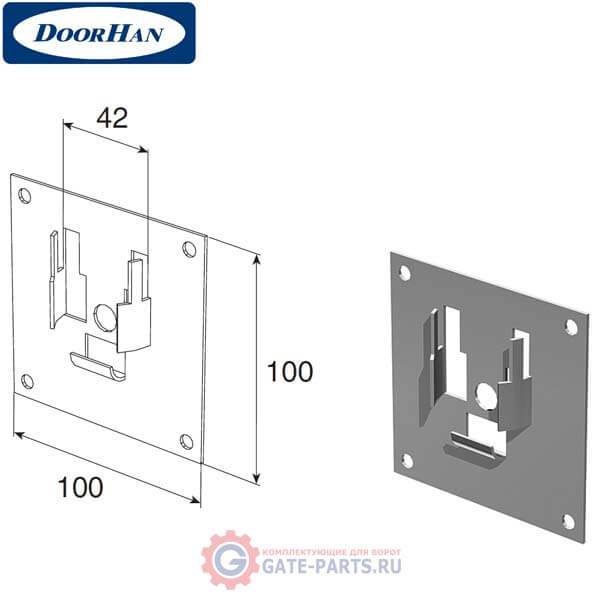 BS42 DoorHan Суппорт подшипника BS42