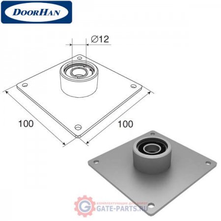 BS32 DoorHan Суппорт подшипника BS32