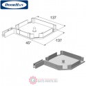 RK13702 DoorHan Крышка боковая RK13702 коричневая (пара)