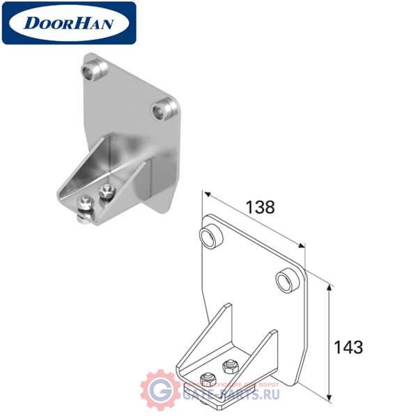 DHS20250 Крышка задняя для балки 138х144х6 DHS202080