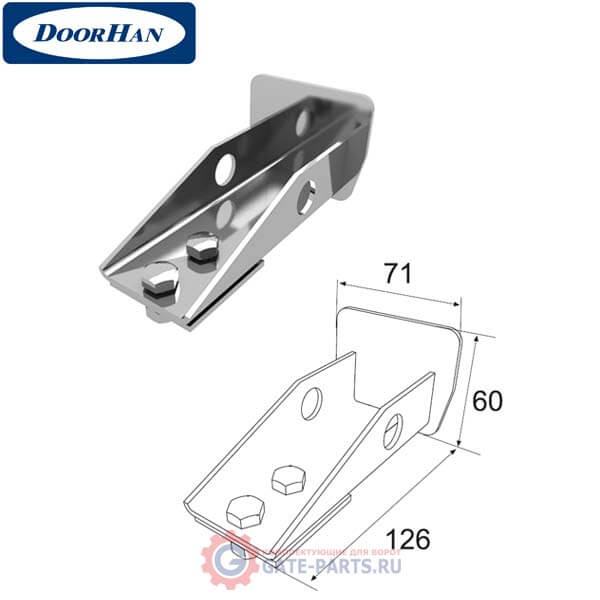 DHS20350 Крышка задняя для балки 71х60х3,5 DHS203060