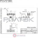 002 РОЛТЭК Опора роликовая с боковым креплением МИКРО (шт.)