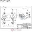 061 РОЛТЭК Подставка регулировочная М12 МИКРО (шт.)