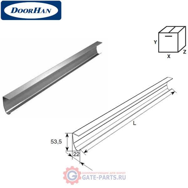 21100B/M DoorHan Направляющая вертикальная облегченная (п/м)