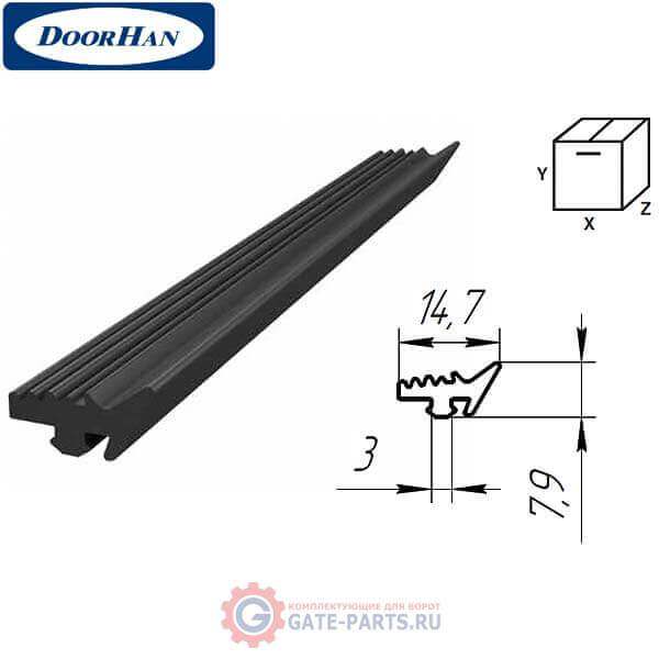 80497 DOORHAN Резиновый уплотнитель внутренний/внешний (п/м)