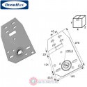 13009 DoorHan Концевой опорный кронштейн 111мм для барабана сзади (пара)