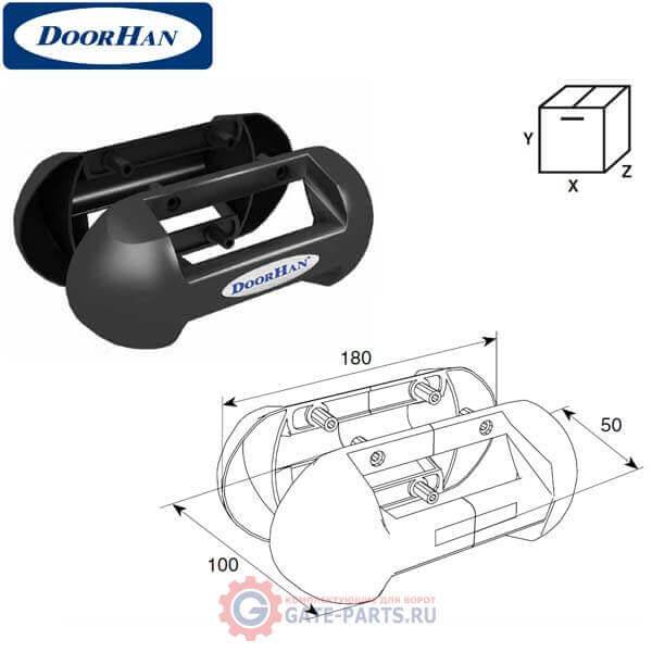 DH25131LG DoorHan Ручка выступающая c логотипом