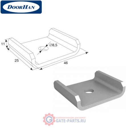 DH24615-1 DoorHan Скоба-1