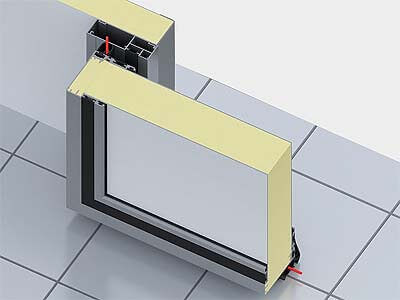 Небольшой вес и повышенная коррозионная стойкость обеспечиваются за счет изготовления полотна и рамы из алюминия